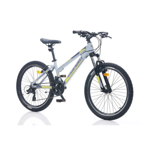 Corelli Via 1.1 Lady 24 gyerek MTB könnyűvázas kerékpár Szürke