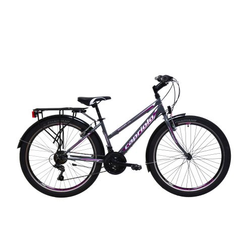 Capriolo Passion Lady női MTB kerékpár Grafit-Lila
