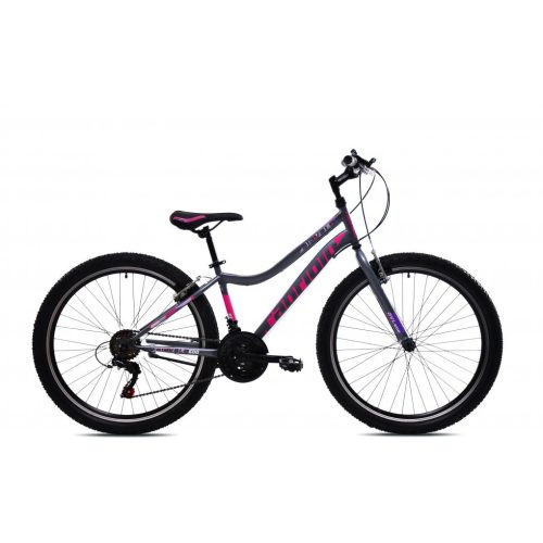 Capriolo Diavolo 600 gyerek MTB kerékpár Grafit-Lila 
